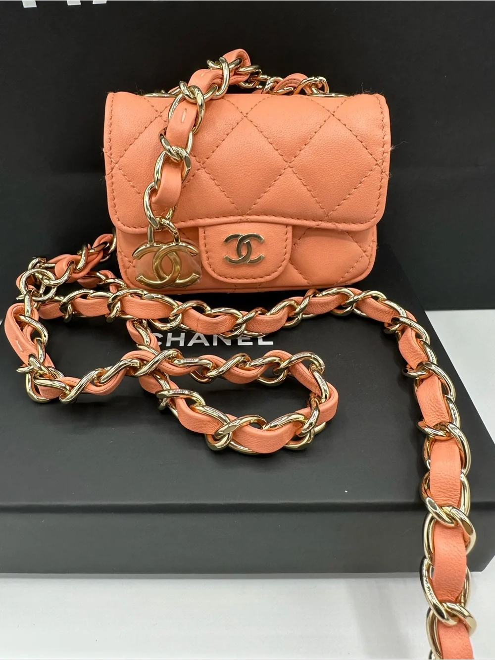 Chanel mini belt bag